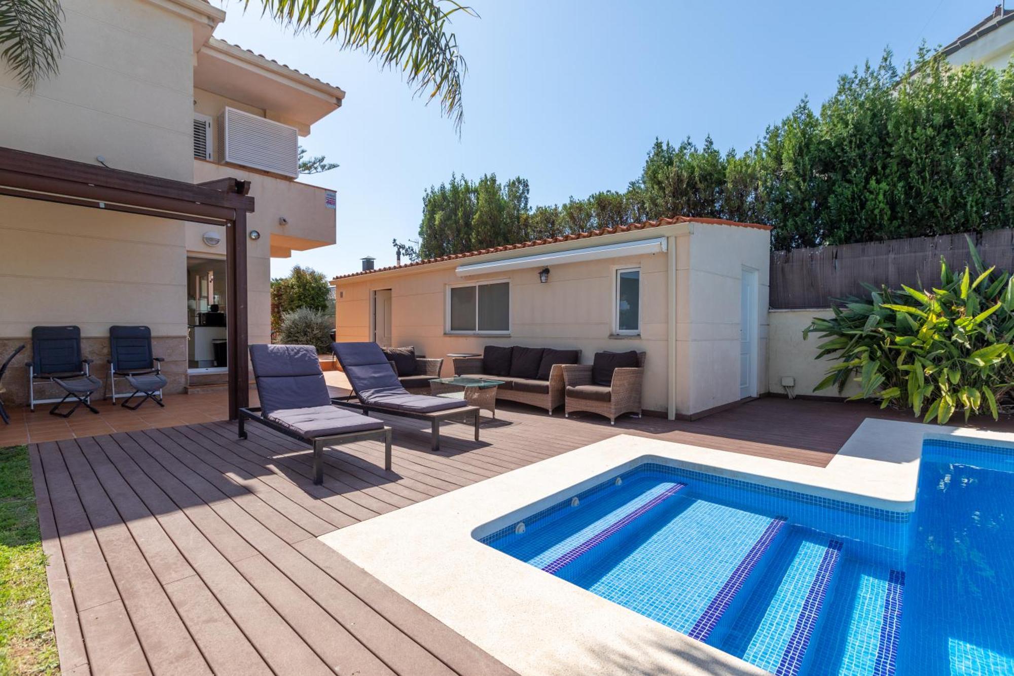 Casa Junto Al Mar Con Jardin Villa Sagunto Eksteriør bilde